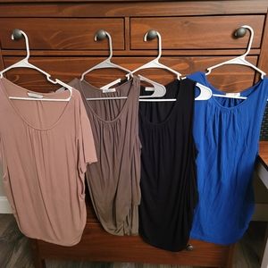 Set of 4 nursing tops
